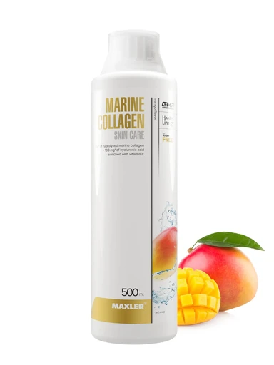Maxler Marine Collagen 500мл - манго Годно до 31.10.2026